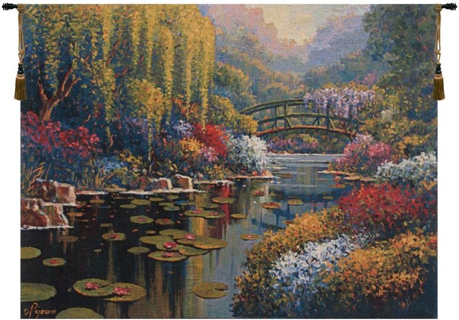 Giverny Pond Belgian Wall Tapestry – Quality Tapestries Inc.