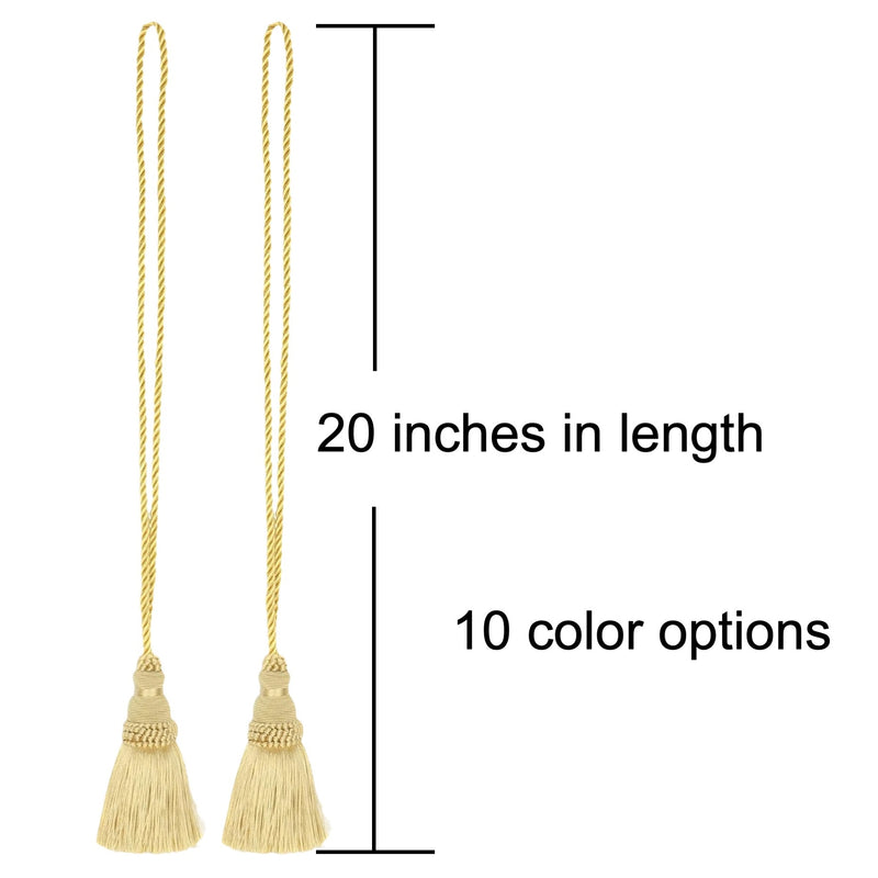 20 Inch Tassels (Set of 2)