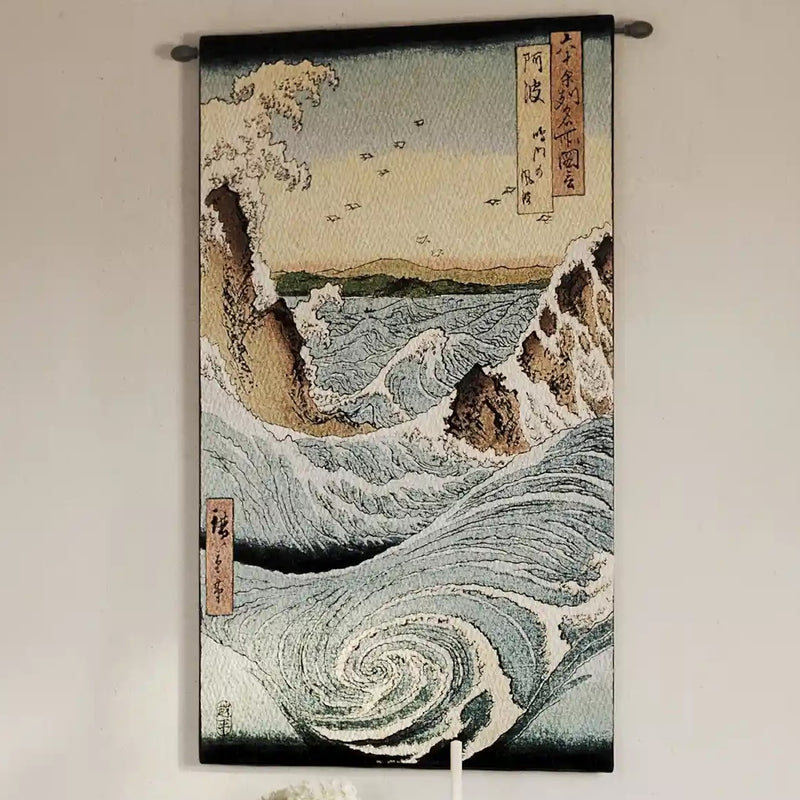 Navaro Rapids Japanese Wall Tapestry