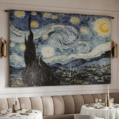 Starry Night Van Gogh Wall Tapestry