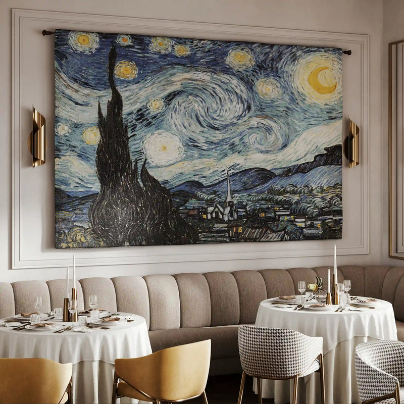 Starry Night Van Gogh Wall Tapestry