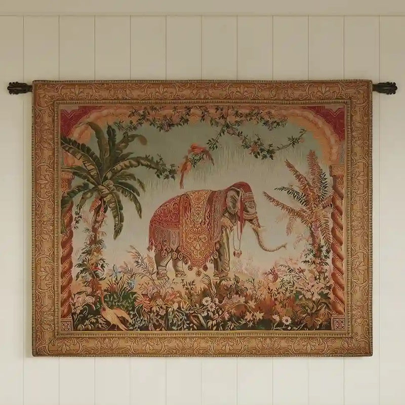 Royal Elephant I French Wall Tapestry