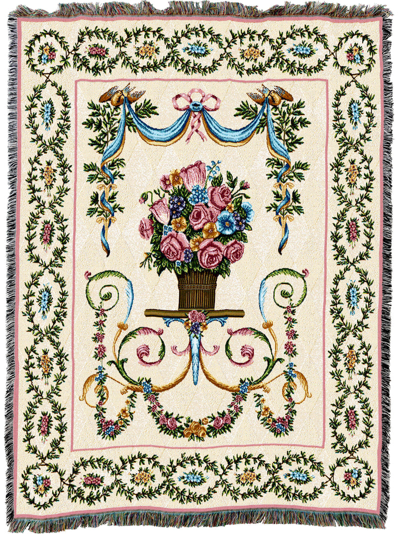 Floral Majesty Throw