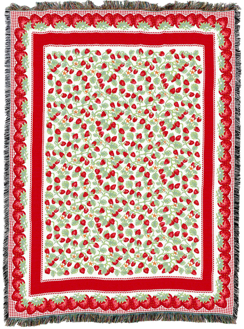 Strawberry Festival Throw