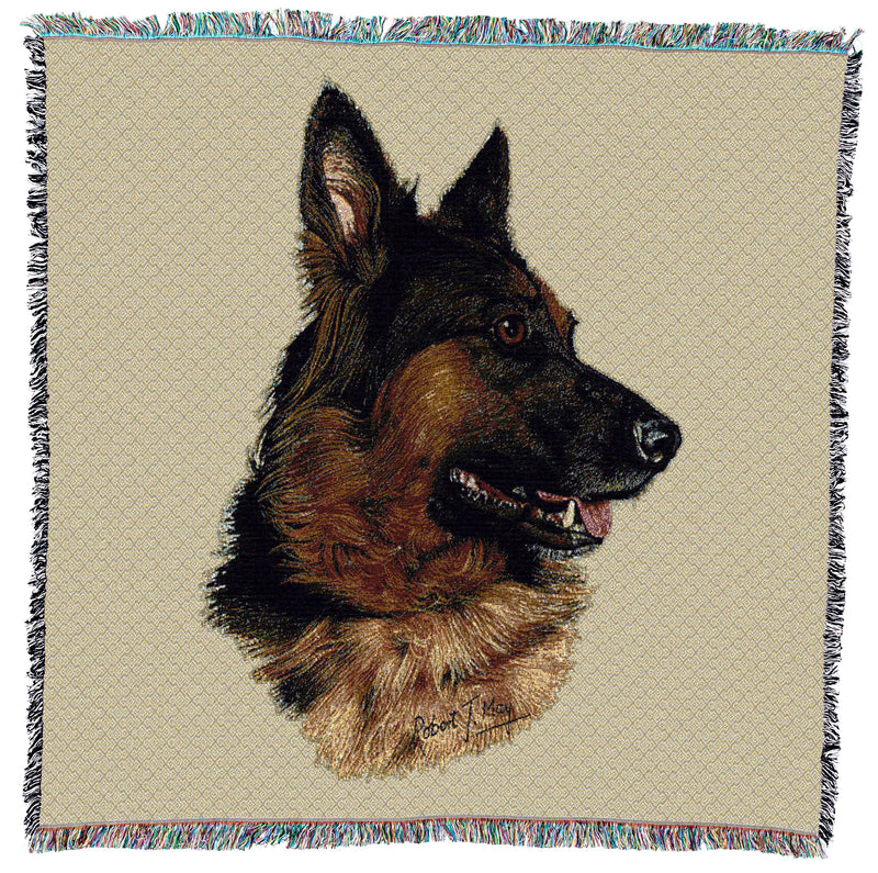 German Shepherd Small Throw