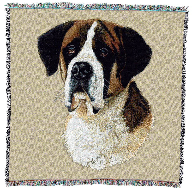 Saint Bernard Small Throw