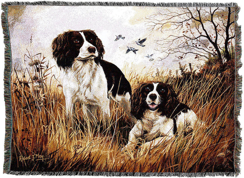 English Springer Spaniel Throw