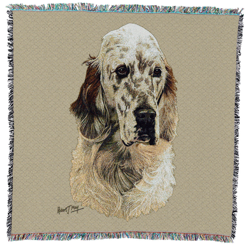 English Setter Small Throw