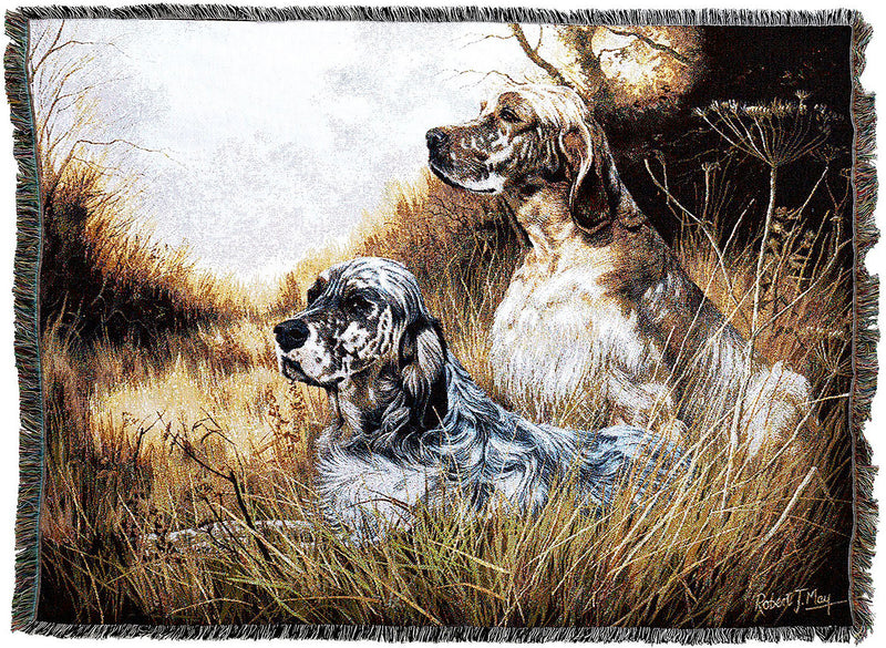 English Setter Throw