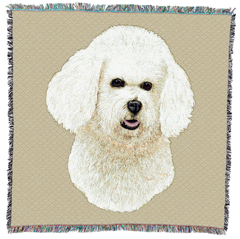 Bichon Frise Small Throw