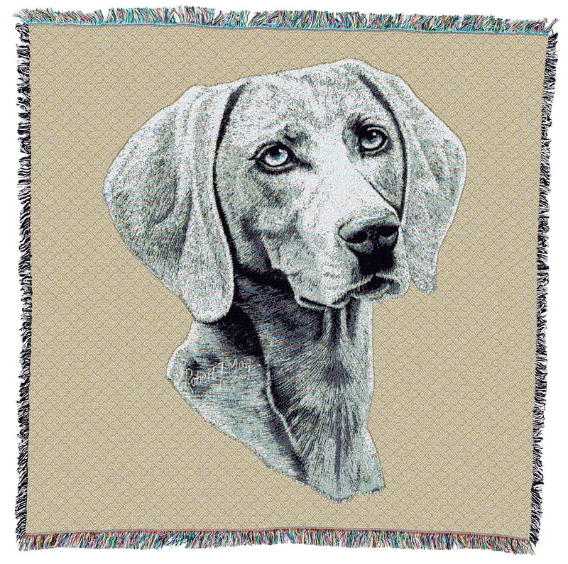 Weimaraner Small Throw