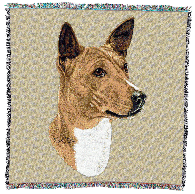 Basenji Small Throw