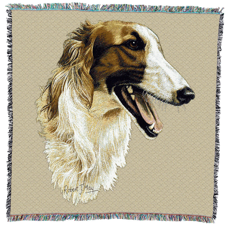 Borzoi Small Throw