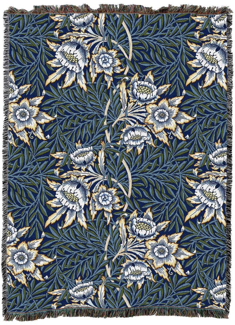 William Morris Tulip and Willow Throw