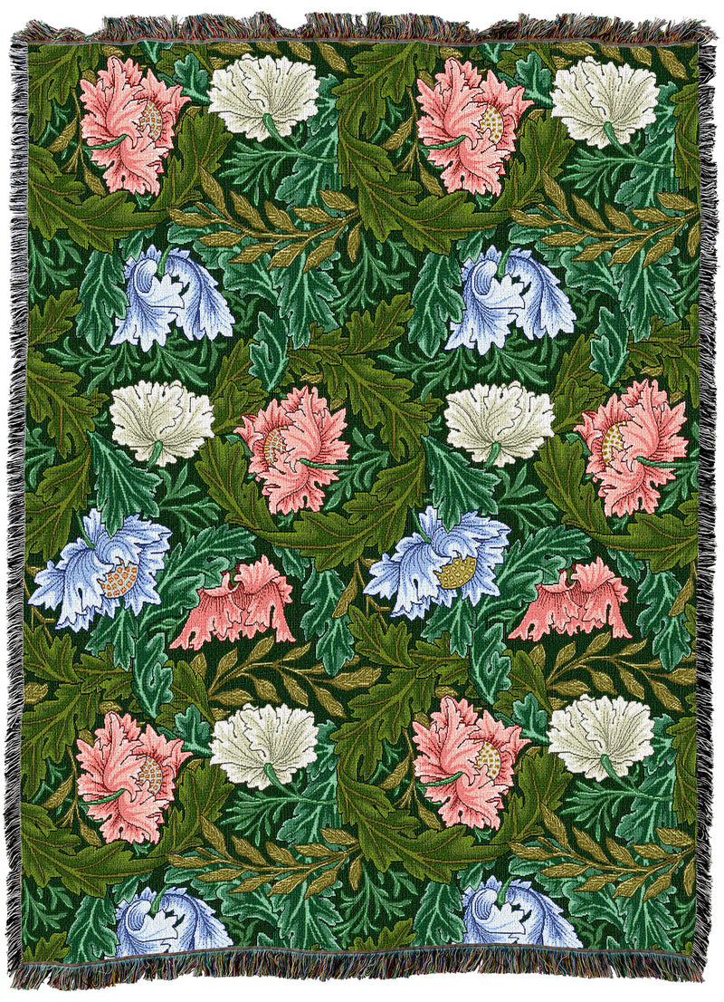 William Morris Wreath Mixed Throw