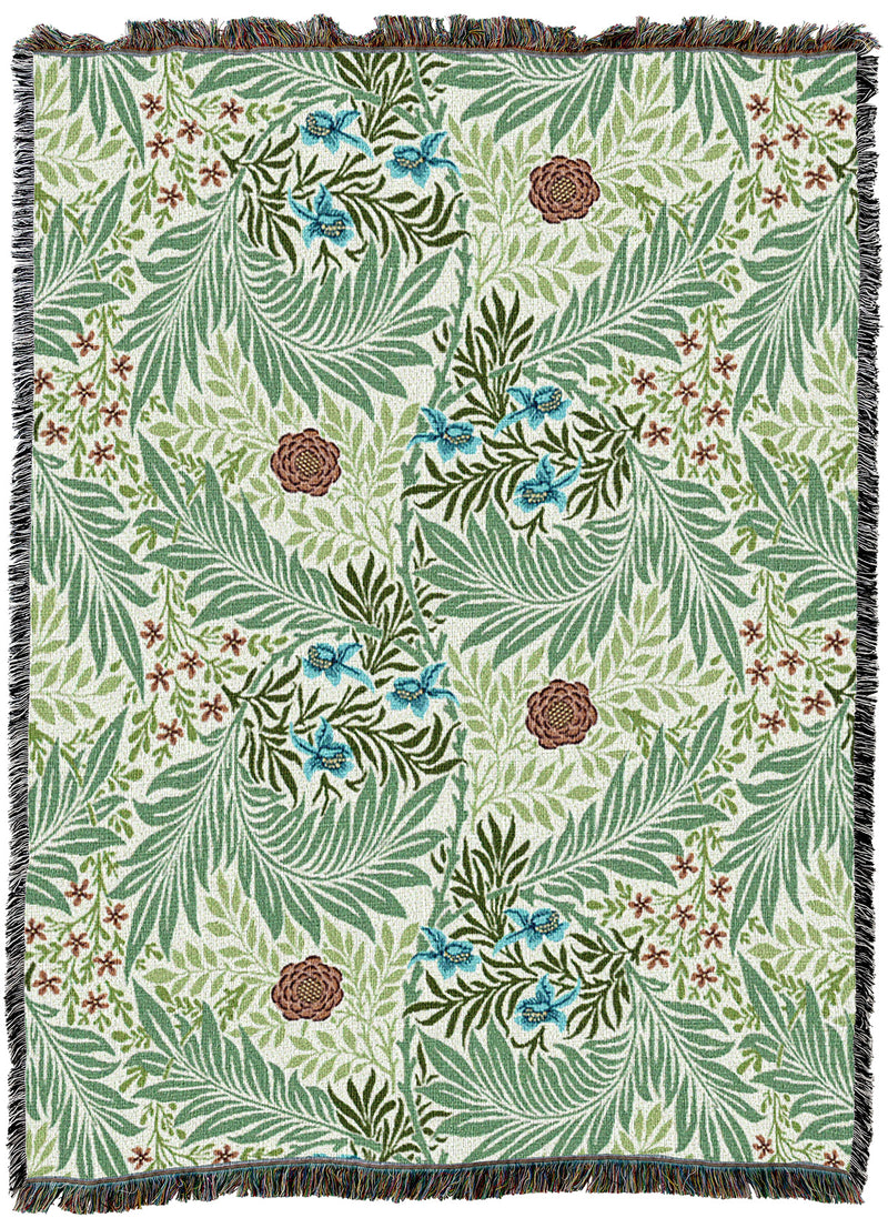 William Morris Larkspur Throw