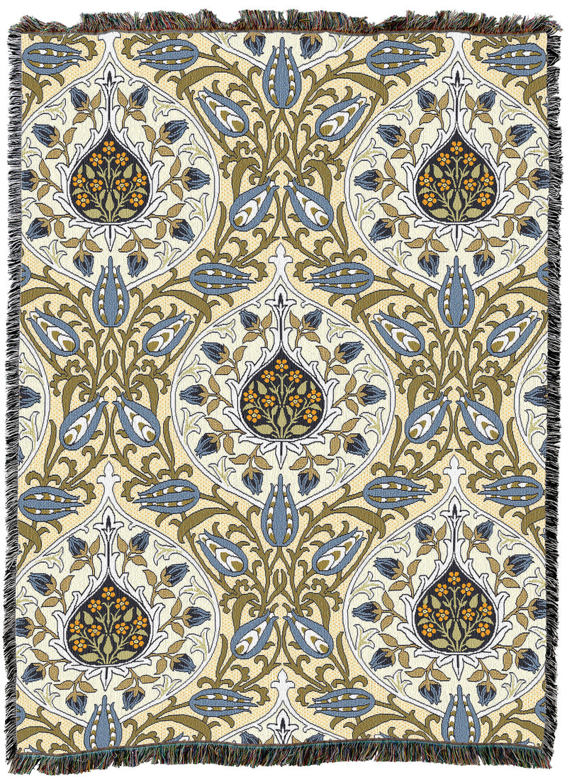 William Morris Rosebud Throw