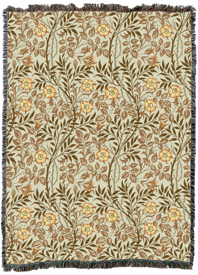 William Morris Sweetbriar Mandarin Throw