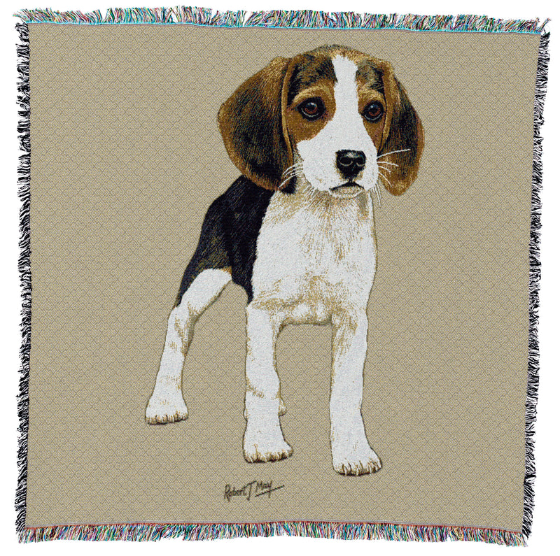 Beagle Puppy Small Throw