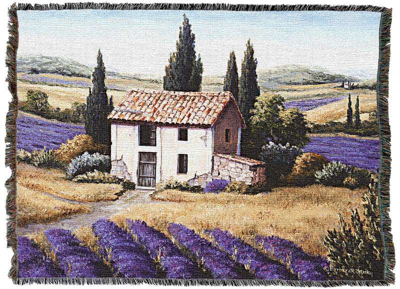 Lavendar Near Grasse Throw