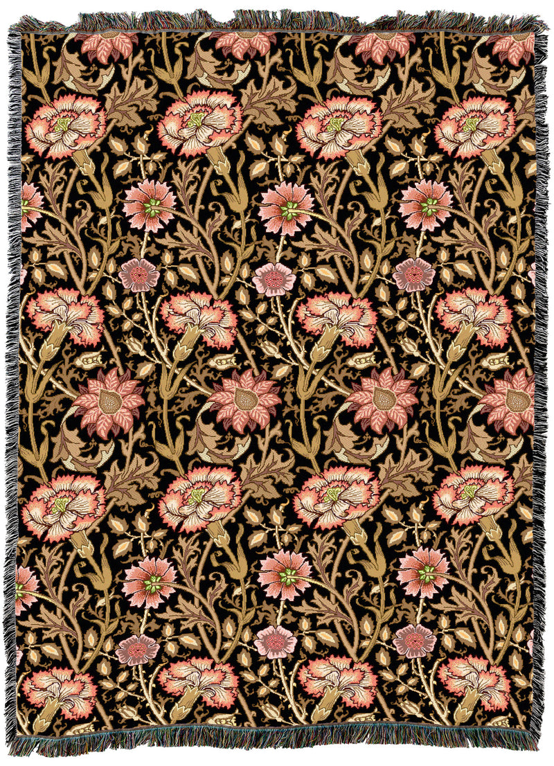 William Morris Pink And Rose Blush XL Throw