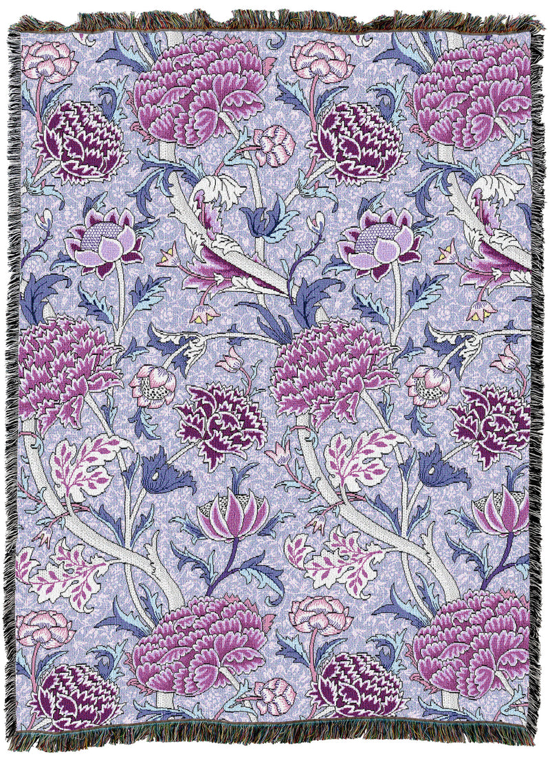 William Morris Cray Periwinkle Throw