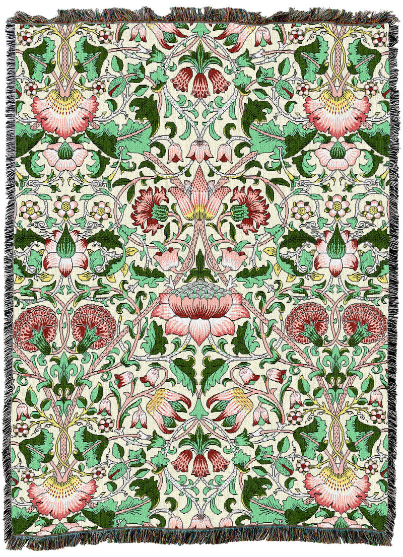 William Morris Lodden Rose Throw