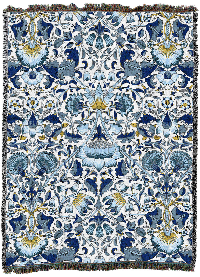 William Morris Lodden Cornflower Throw