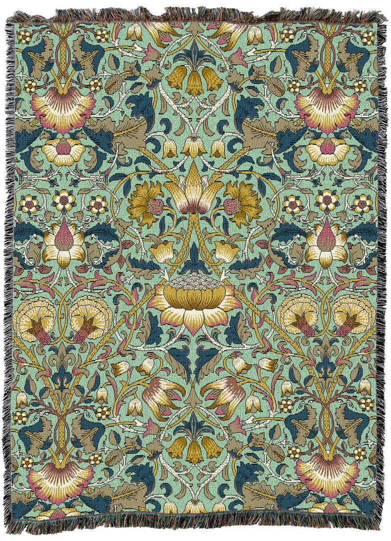 William Morris Lodden Moss Throw