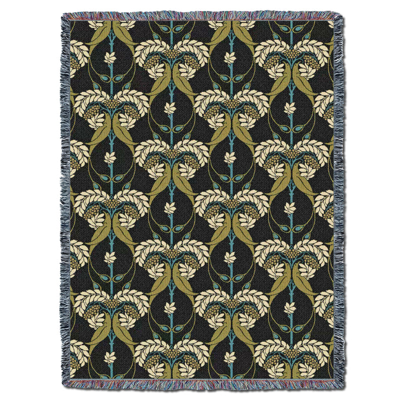 CFA Voysey Rowan Tree Nocturne XL Throw