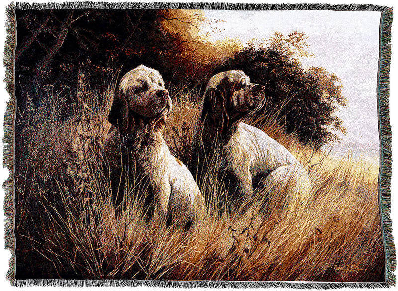 Clumber Spaniel Throw