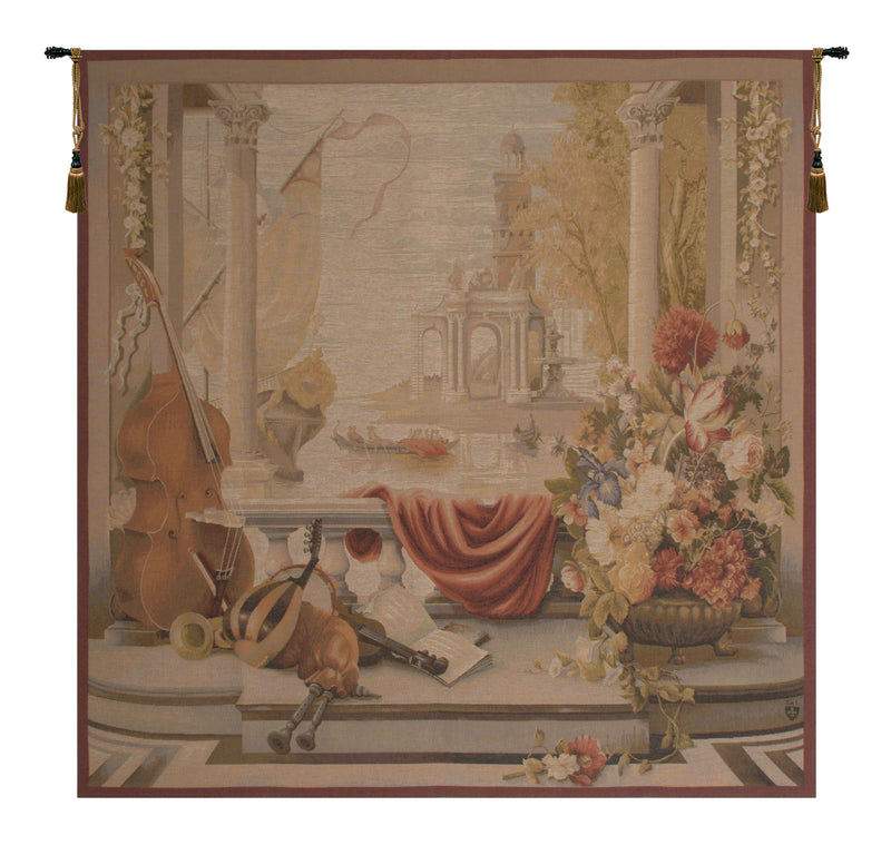 Le Port De Toscane I French Wall Tapestry