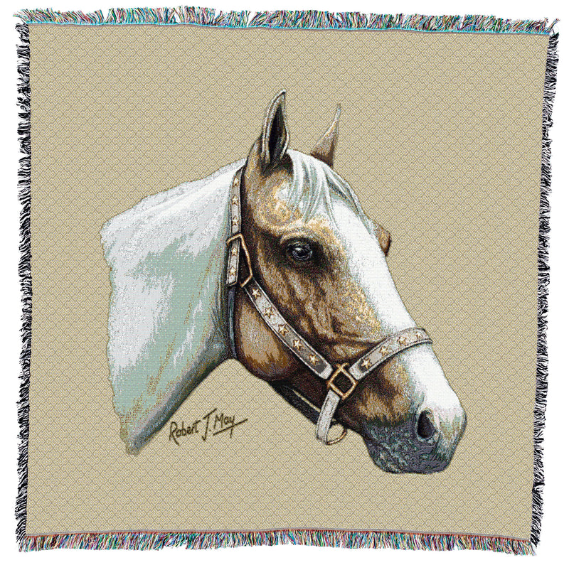 Pinto Horse Small Throw