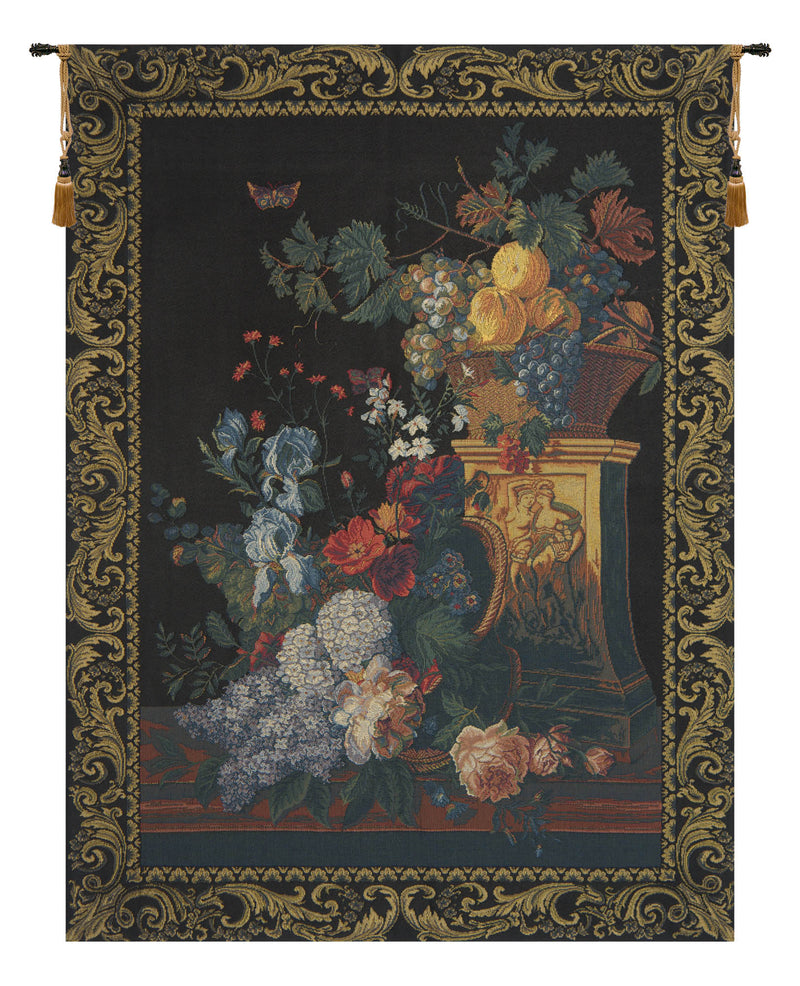 Bouquet on a Column European Wall Tapestry