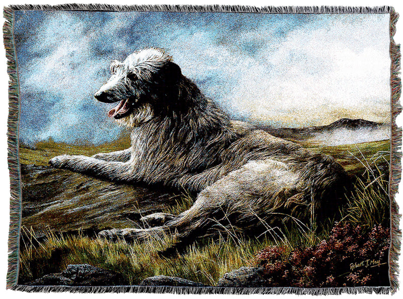 Scottish Deerhound Throw