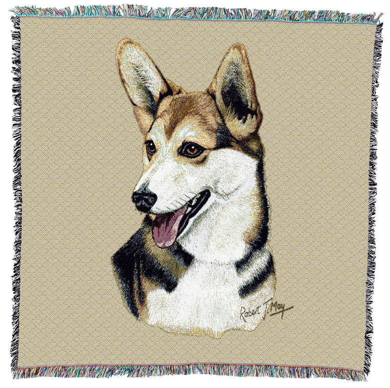 Cardigan Welsh Corgi Small Throw