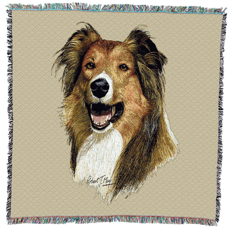 Rough Collie Small Throw