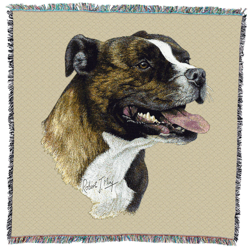 Staffordshire Bull Terrier Small Throw