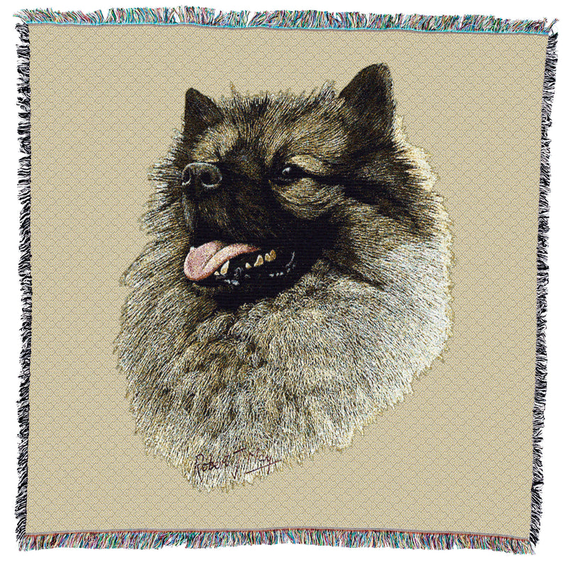 Keeshond Small Throw