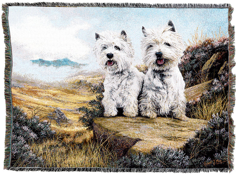 West Highland White Terrier 2 Throw