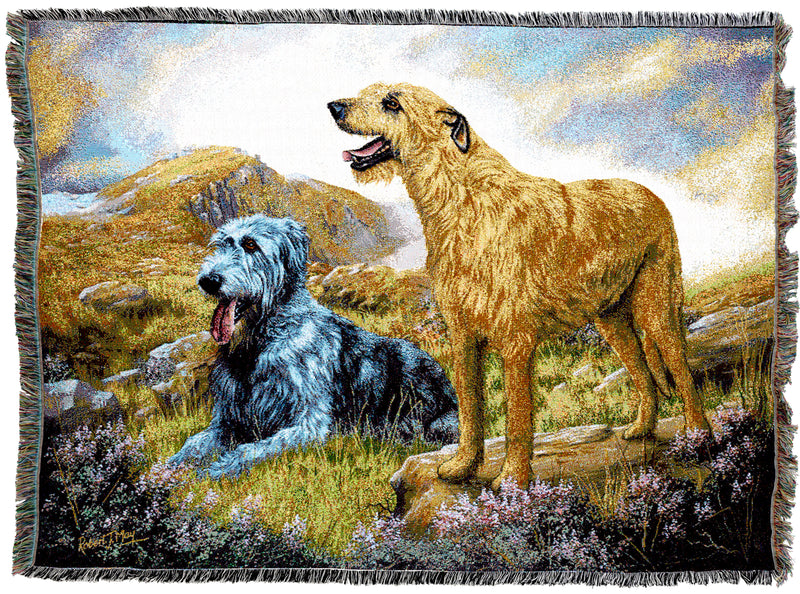 Irish Wolfhound Throw