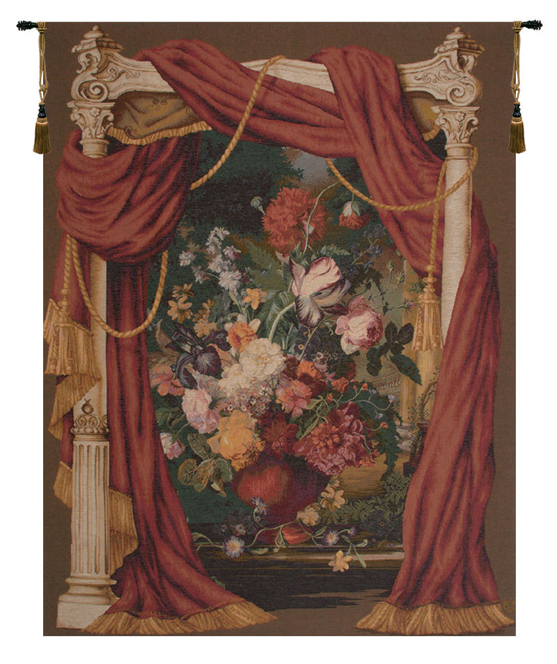 Bouquet Theatral French Wall Tapestry