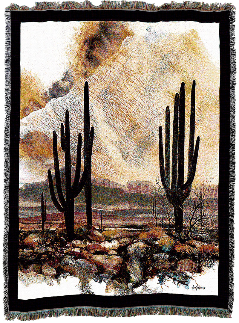 Sonoran Sentinels Tapestry Throw