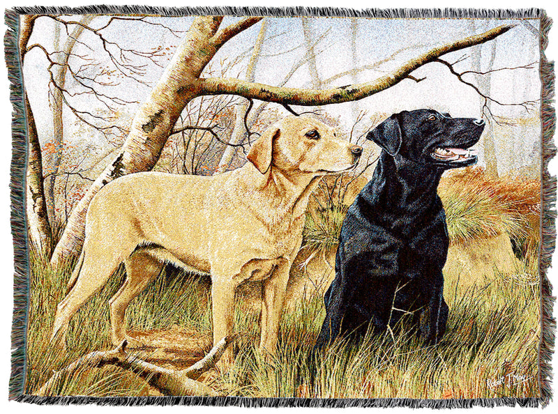 Labrador Retrievers Throw