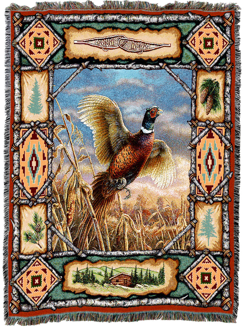 Pheasant Lodge Throw