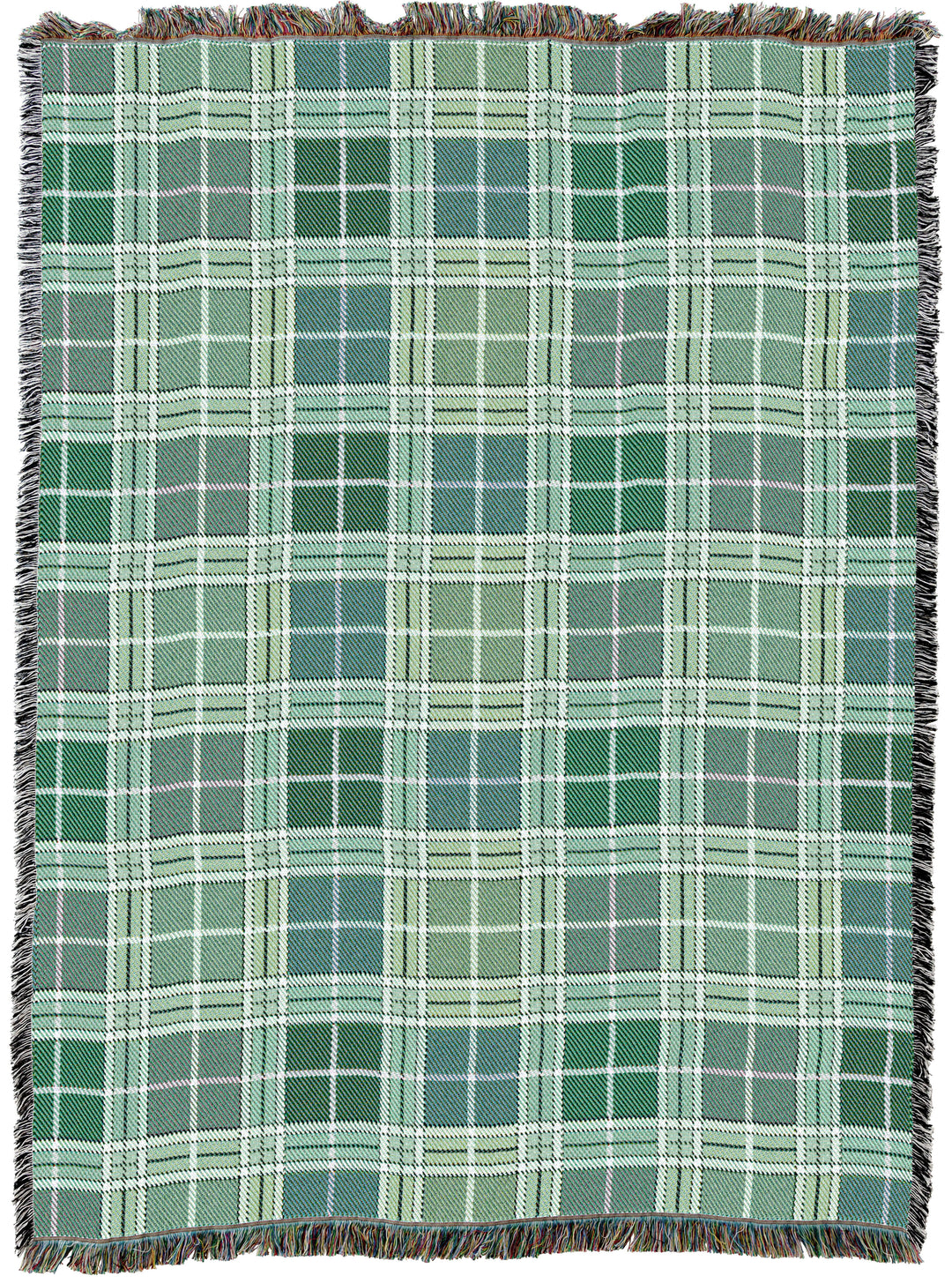 Heather Plaid Tartan Throw Quality Tapestries Inc