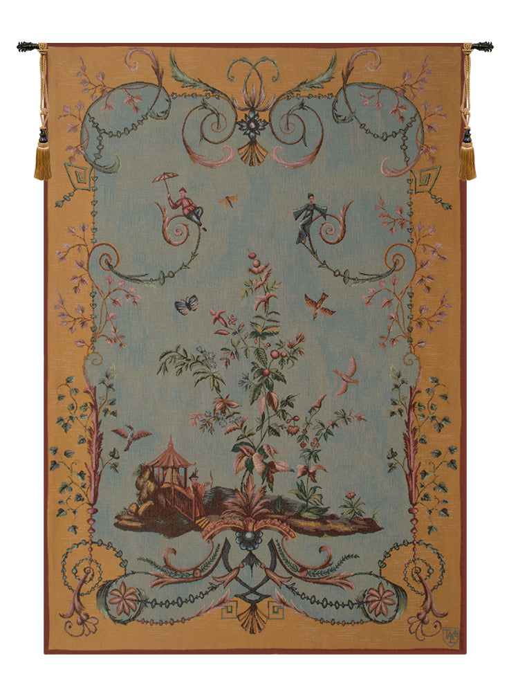 Chinoiseries II French Wall Tapestry