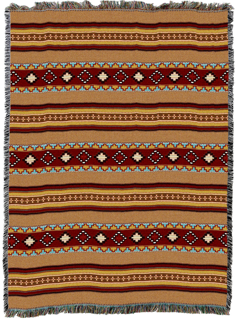 Saddleblanket Clay Throw