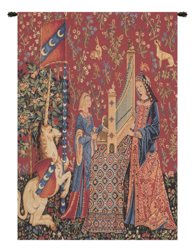 The Hearing L'ouie European Wall Tapestry