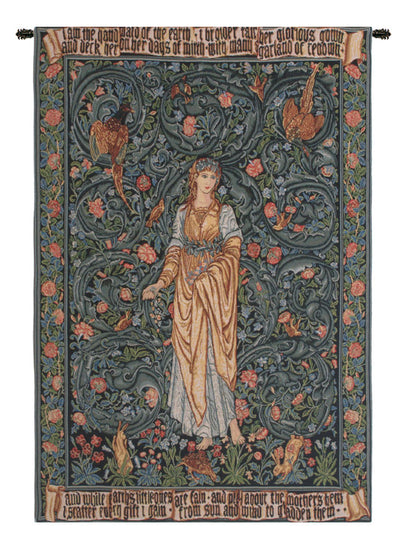 Flora I European Wall Tapestry